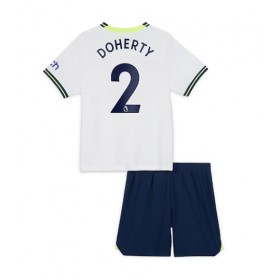 Baby Fußballbekleidung Tottenham Hotspur Matt Doherty #2 Heimtrikot 2022-23 Kurzarm (+ kurze hosen)
